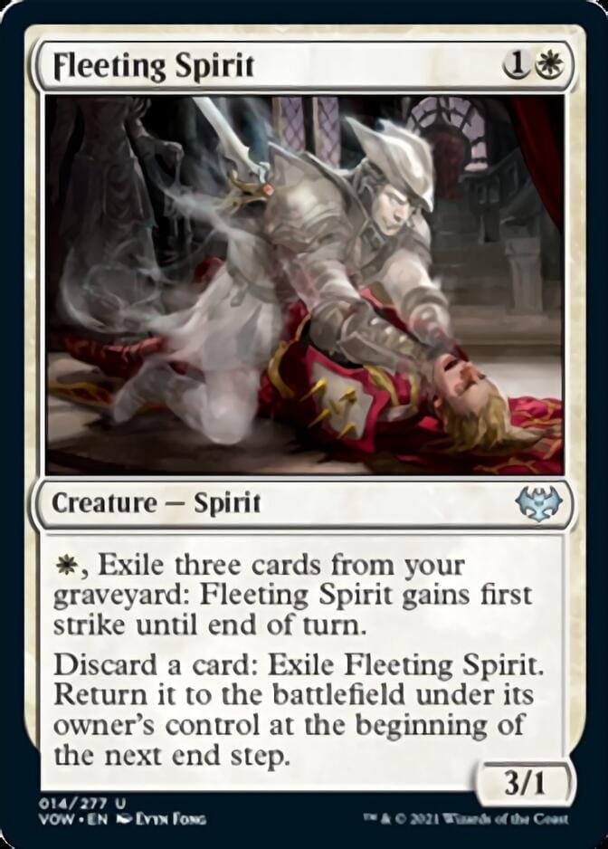 Fleeting Spirit [Innistrad: Crimson Vow] MTG Single Magic: The Gathering  | Multizone: Comics And Games