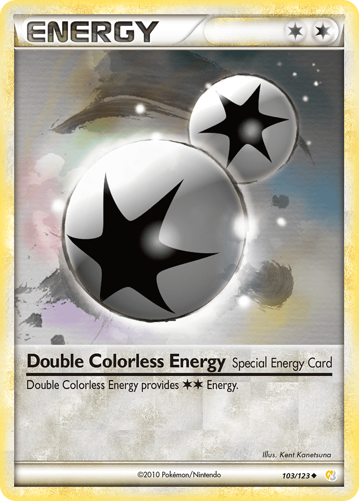 Double Colorless Energy (103/123) [HeartGold & SoulSilver: Base Set] Pokemon Single Pokémon  | Multizone: Comics And Games