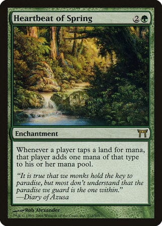 Heartbeat of Spring [Champions of Kamigawa] MTG Single Magic: The Gathering  | Multizone: Comics And Games