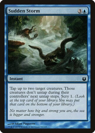 Sudden Storm [Born of the Gods] MTG Single Magic: The Gathering  | Multizone: Comics And Games