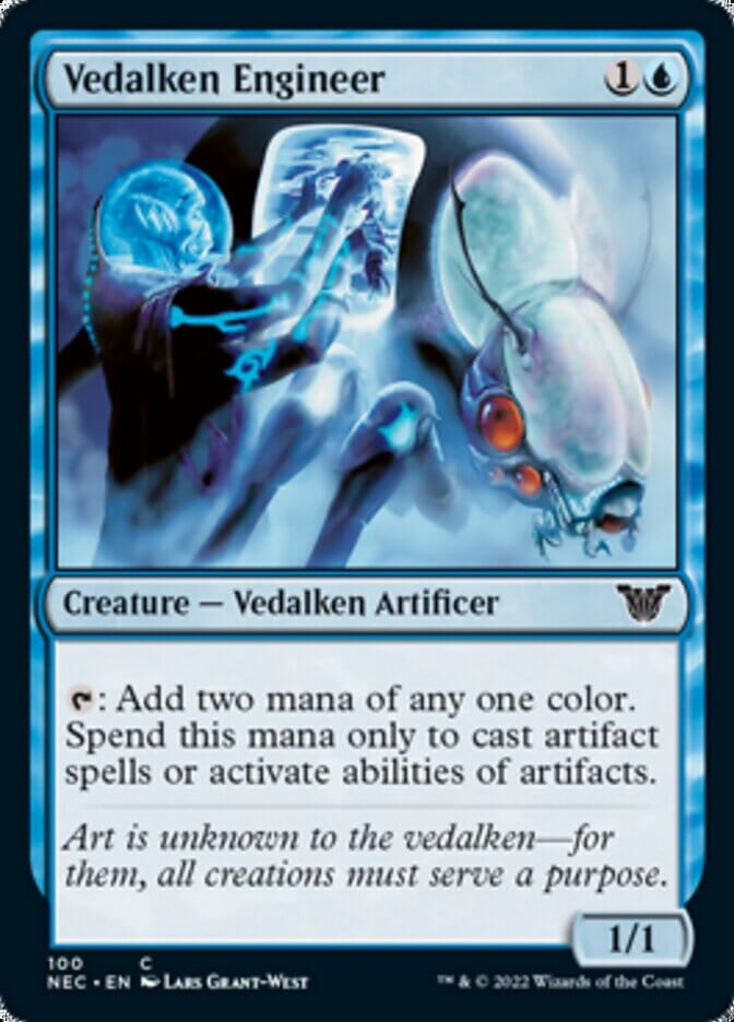 Vedalken Engineer [Kamigawa: Neon Dynasty Commander] MTG Single Magic: The Gathering  | Multizone: Comics And Games