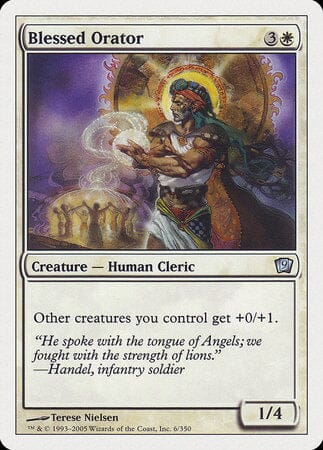 Blessed Orator [Ninth Edition] MTG Single Magic: The Gathering  | Multizone: Comics And Games