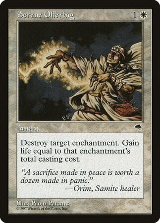 Serene Offering [Tempest] MTG Single Magic: The Gathering  | Multizone: Comics And Games