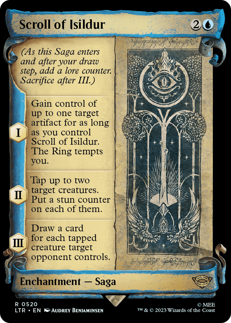 Scroll of Isildur [The Lord of the Rings: Tales of Middle-Earth Showcase Scrolls] MTG Single Magic: The Gathering  | Multizone: Comics And Games