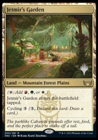 Jetmir's Garden (Promo Pack) [Streets of New Capenna Promos] MTG Single Magic: The Gathering  | Multizone: Comics And Games