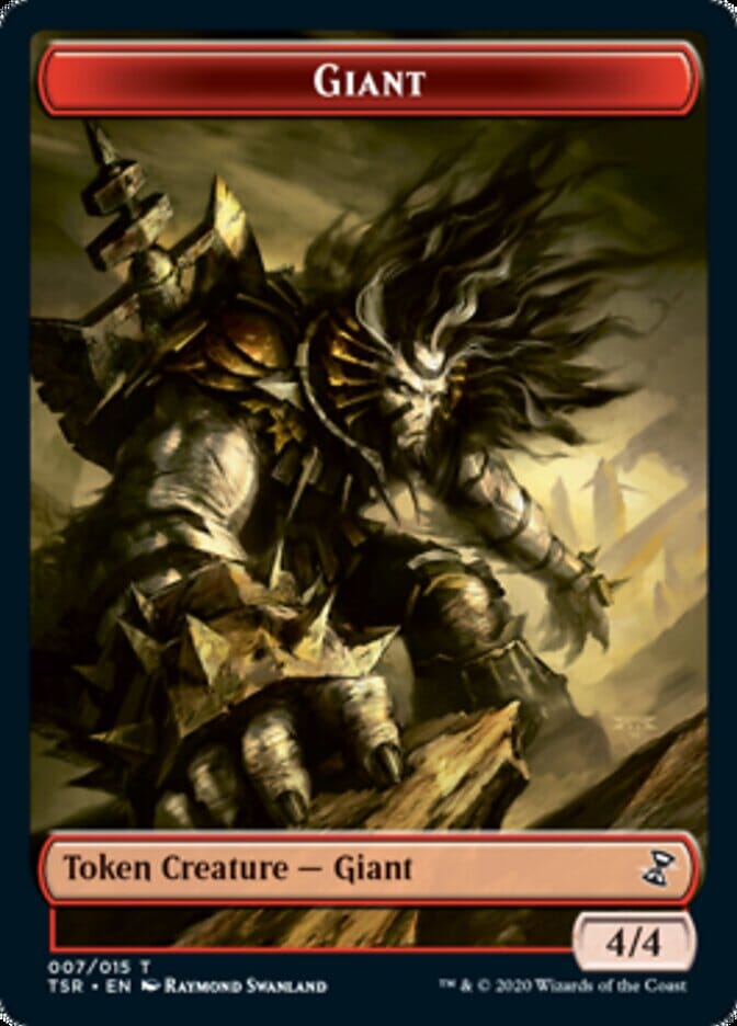 Giant Token [Time Spiral Remastered Tokens] MTG Single Magic: The Gathering  | Multizone: Comics And Games