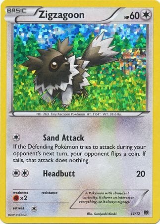 Zigzagoon (11/12) [McDonald's Promos: 2015 Collection] Pokemon Single Pokémon  | Multizone: Comics And Games
