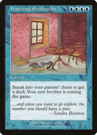 Fraternal Exaltation [Celebration Cards] MTG Single Magic: The Gathering  | Multizone: Comics And Games