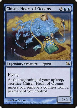 Chisei, Heart of Oceans [Betrayers of Kamigawa] MTG Single Magic: The Gathering  | Multizone: Comics And Games