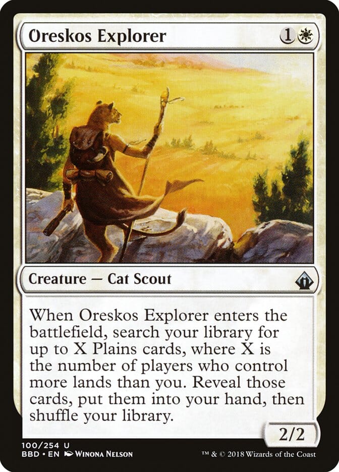 Oreskos Explorer [Battlebond] MTG Single Magic: The Gathering  | Multizone: Comics And Games