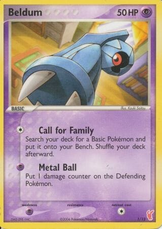 Beldum (1/12) [EX: Trainer Kit 2 - Plusle] Pokemon Single Pokémon  | Multizone: Comics And Games