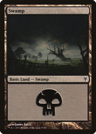 Swamp (35) [Duel Decks: Sorin vs. Tibalt] MTG Single Magic: The Gathering  | Multizone: Comics And Games