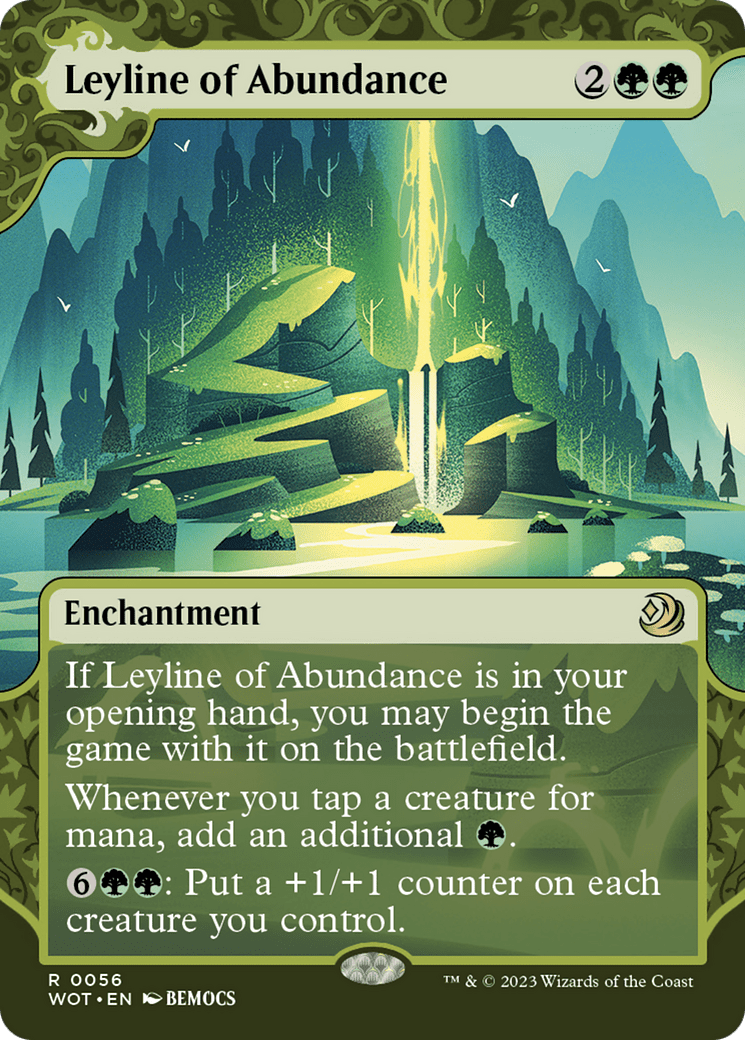 Leyline of Abundance [Wilds of Eldraine: Enchanting Tales] MTG Single Magic: The Gathering  | Multizone: Comics And Games