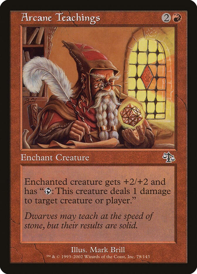 Arcane Teachings [Judgment] MTG Single Magic: The Gathering  | Multizone: Comics And Games