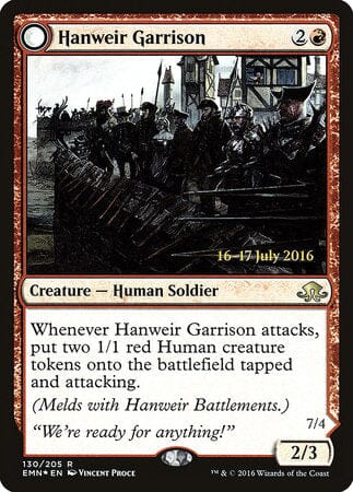 Hanweir Garrison [Eldritch Moon Promos] MTG Single Magic: The Gathering  | Multizone: Comics And Games