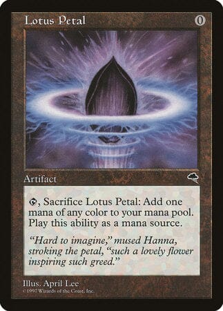 Lotus Petal [Tempest] MTG Single Magic: The Gathering  | Multizone: Comics And Games