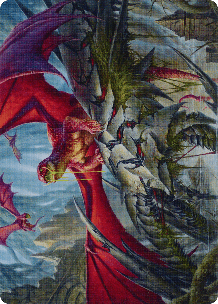 Hoarding Broodlord Art Card [March of the Machine Art Series] MTG Single Magic: The Gathering  | Multizone: Comics And Games