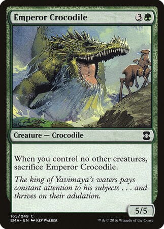 Emperor Crocodile [Eternal Masters] MTG Single Magic: The Gathering  | Multizone: Comics And Games