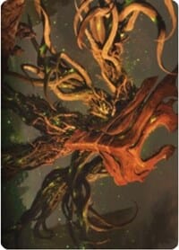 Ashaya, Soul of the Wild Art Card [Zendikar Rising Art Series] MTG Single Magic: The Gathering  | Multizone: Comics And Games