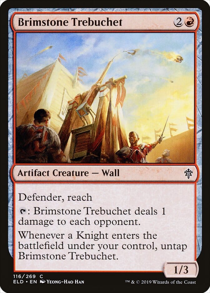 Brimstone Trebuchet [Throne of Eldraine] MTG Single Magic: The Gathering  | Multizone: Comics And Games