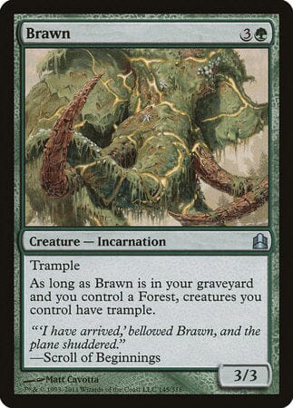 Brawn [Commander 2011] MTG Single Magic: The Gathering  | Multizone: Comics And Games
