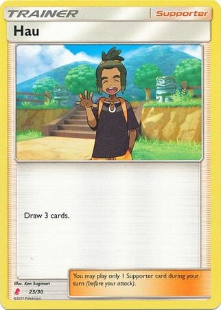 Hau (23/30) [Sun & Moon: Trainer Kit - Lycanroc] Pokemon Single Pokémon  | Multizone: Comics And Games