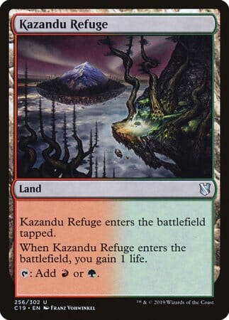 Kazandu Refuge [Commander 2019] MTG Single Magic: The Gathering  | Multizone: Comics And Games