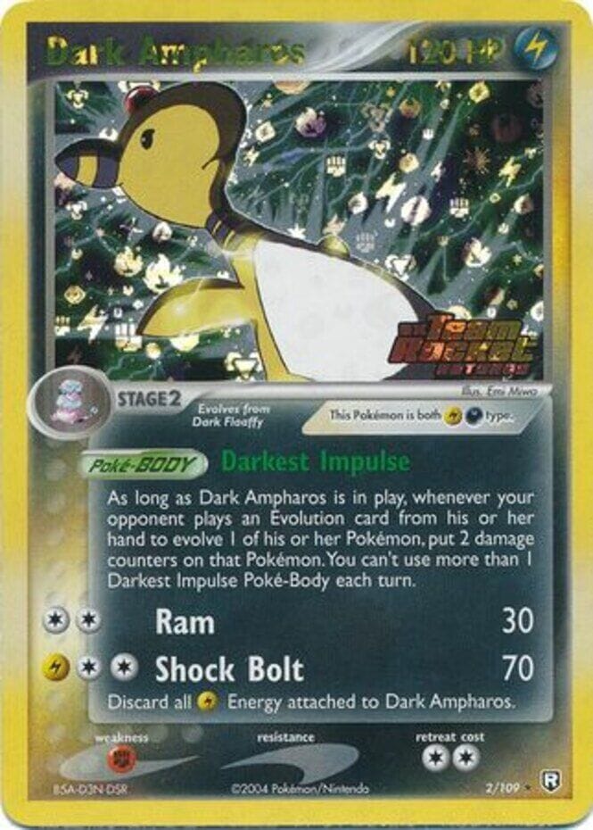 Dark Ampharos (2/109) (Stamped) [EX: Team Rocket Returns] Pokemon Single Pokémon  | Multizone: Comics And Games