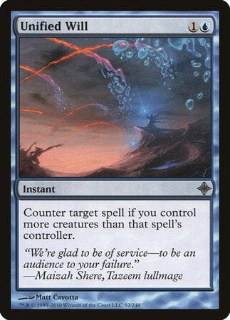 Unified Will [Rise of the Eldrazi] MTG Single Magic: The Gathering  | Multizone: Comics And Games