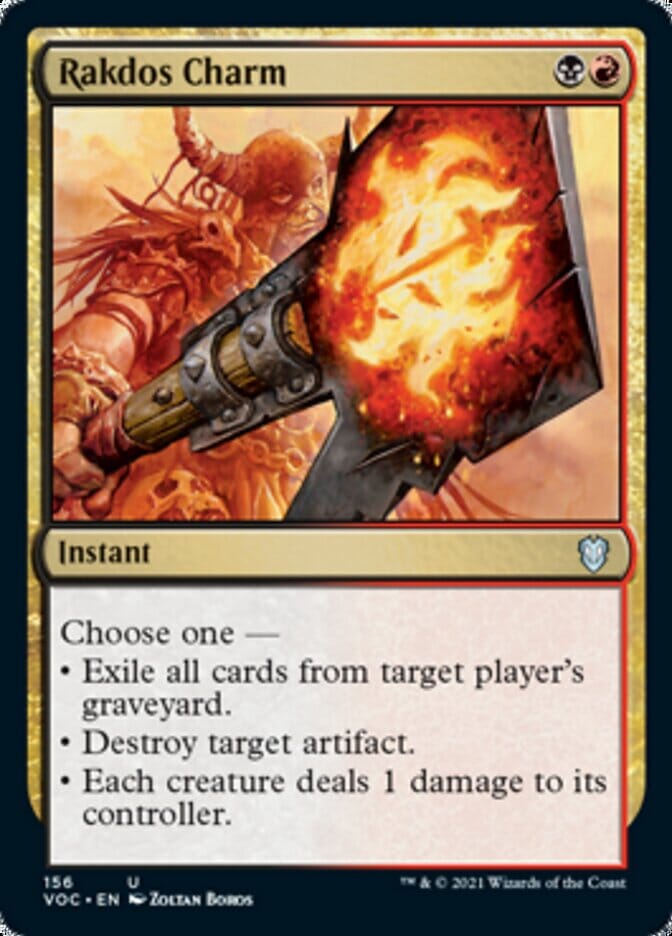 Rakdos Charm [Innistrad: Crimson Vow Commander] MTG Single Magic: The Gathering  | Multizone: Comics And Games