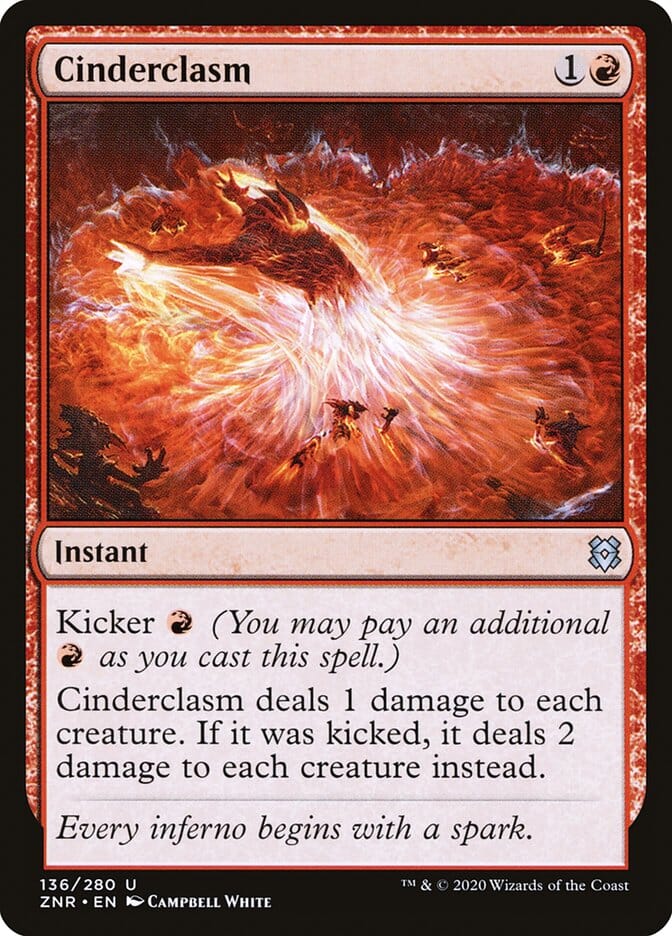 Cinderclasm [Zendikar Rising] MTG Single Magic: The Gathering  | Multizone: Comics And Games