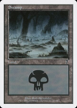 Swamp (347) [Seventh Edition] MTG Single Magic: The Gathering  | Multizone: Comics And Games