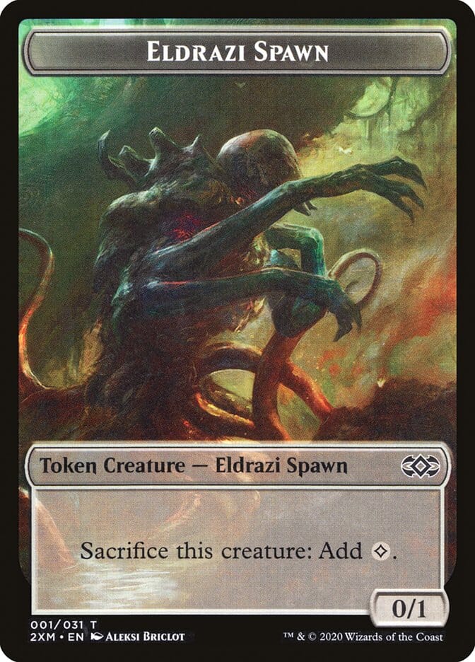 Eldrazi Spawn Token [Double Masters] MTG Single Magic: The Gathering  | Multizone: Comics And Games