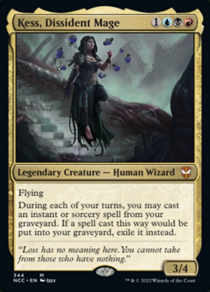 Kess, Dissident Mage [Streets of New Capenna Commander] MTG Single Magic: The Gathering  | Multizone: Comics And Games