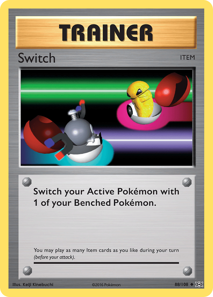 Switch (88/108) [XY: Evolutions] Pokemon Single Pokémon  | Multizone: Comics And Games