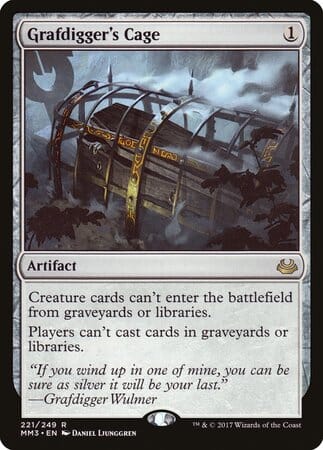 Grafdigger's Cage [Modern Masters 2017] MTG Single Magic: The Gathering  | Multizone: Comics And Games