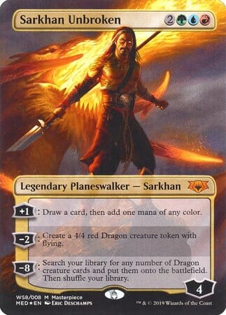Sarkhan Unbroken [Mythic Edition] MTG Single Magic: The Gathering  | Multizone: Comics And Games