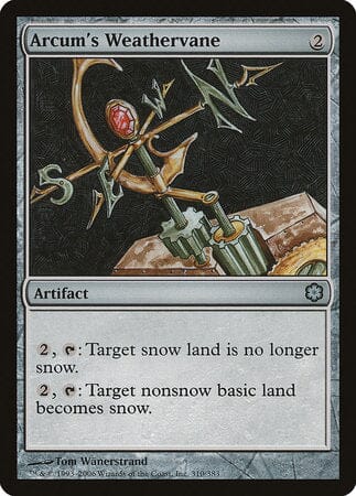 Arcum's Weathervane [Coldsnap Theme Decks] MTG Single Magic: The Gathering  | Multizone: Comics And Games