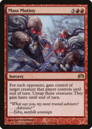 Mass Mutiny [Planechase 2012] MTG Single Magic: The Gathering  | Multizone: Comics And Games