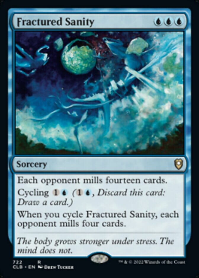 Fractured Sanity [Commander Legends: Battle for Baldur's Gate] MTG Single Magic: The Gathering  | Multizone: Comics And Games