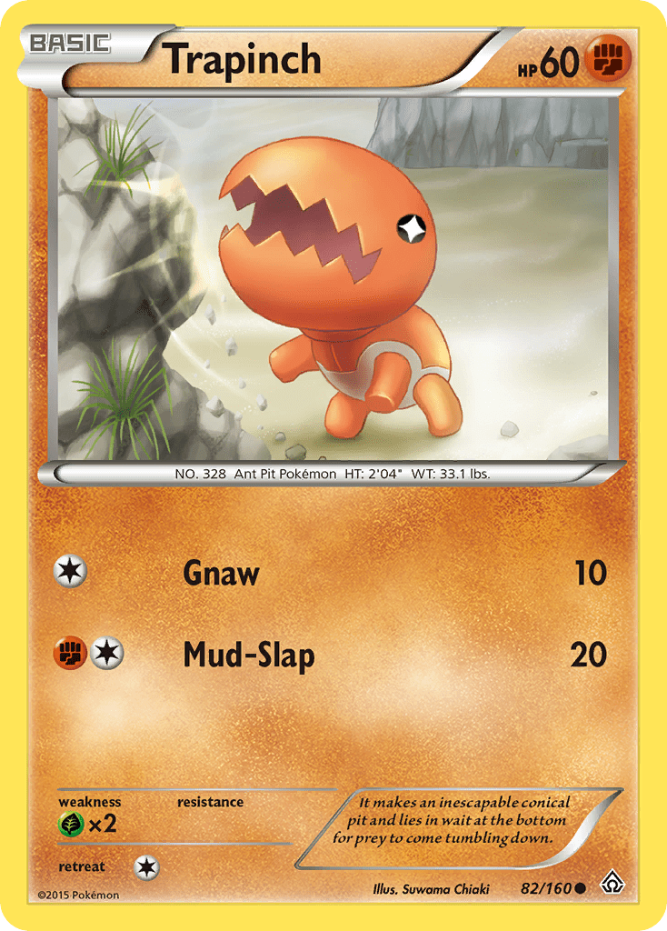Trapinch (82/160) [XY: Primal Clash] Pokemon Single Pokémon  | Multizone: Comics And Games