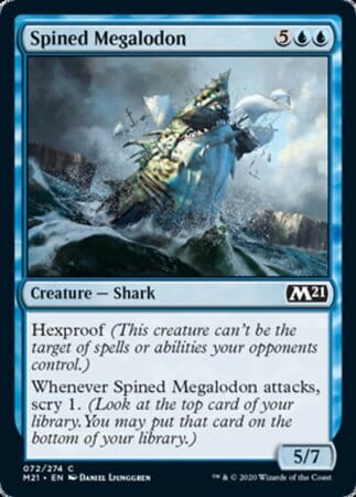 Spined Megalodon [Core Set 2021] MTG Single Magic: The Gathering  | Multizone: Comics And Games