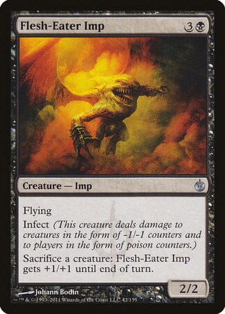 Flesh-Eater Imp [Mirrodin Besieged] MTG Single Magic: The Gathering  | Multizone: Comics And Games