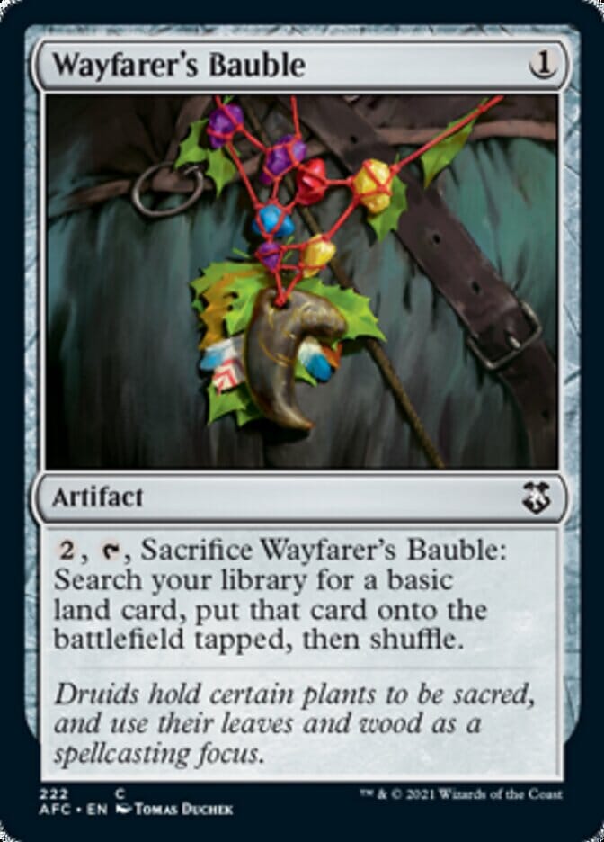 Wayfarer's Bauble [Dungeons & Dragons: Adventures in the Forgotten Realms Commander] MTG Single Magic: The Gathering  | Multizone: Comics And Games