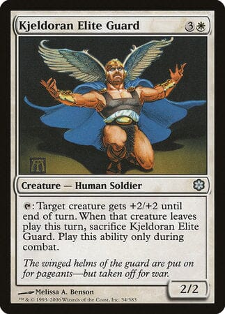 Kjeldoran Elite Guard [Coldsnap Theme Decks] MTG Single Magic: The Gathering  | Multizone: Comics And Games