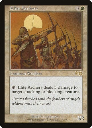 Elite Archers [Urza's Saga] MTG Single Magic: The Gathering  | Multizone: Comics And Games