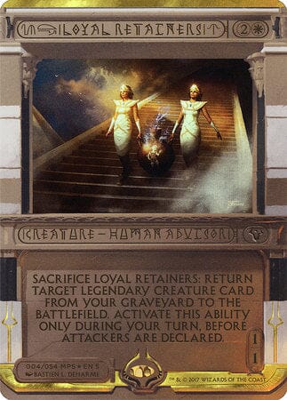 Loyal Retainers [Amonkhet Invocations] MTG Single Magic: The Gathering  | Multizone: Comics And Games