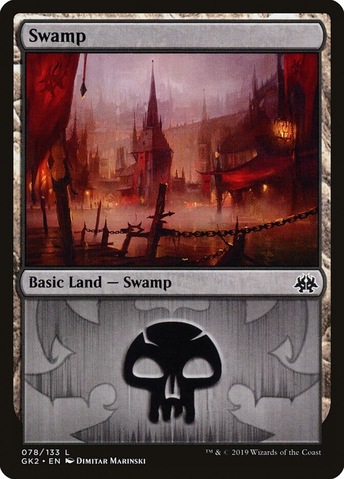Swamp (78) [Ravnica Allegiance Guild Kit] MTG Single Magic: The Gathering  | Multizone: Comics And Games