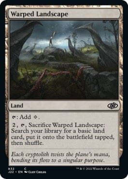 Warped Landscape [Jumpstart 2022] MTG Single Magic: The Gathering  | Multizone: Comics And Games