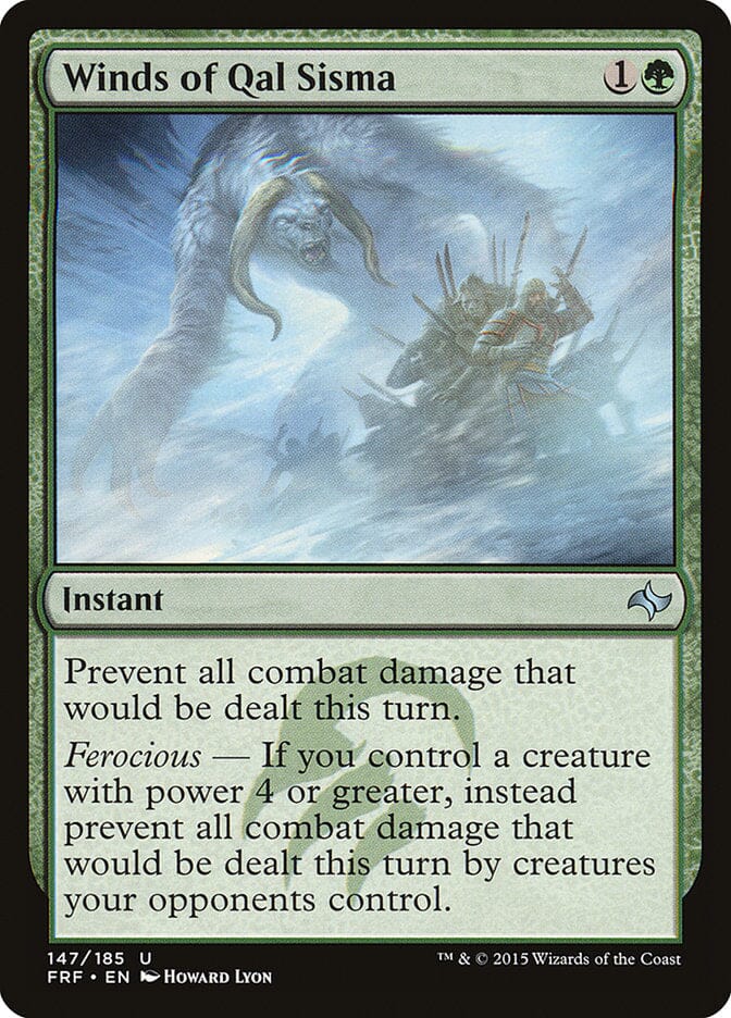 Winds of Qal Sisma [Fate Reforged] MTG Single Magic: The Gathering  | Multizone: Comics And Games
